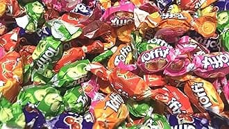 Toffix Chewy Wrapped Sweets Fruity Chew Centres 400g bag of Sweets