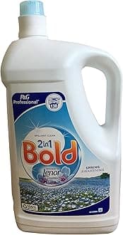 2 in 1 Bio Laundry Detergent Liquid with Lenor Freshness Spring Awakening 130 Wash, 5 ml