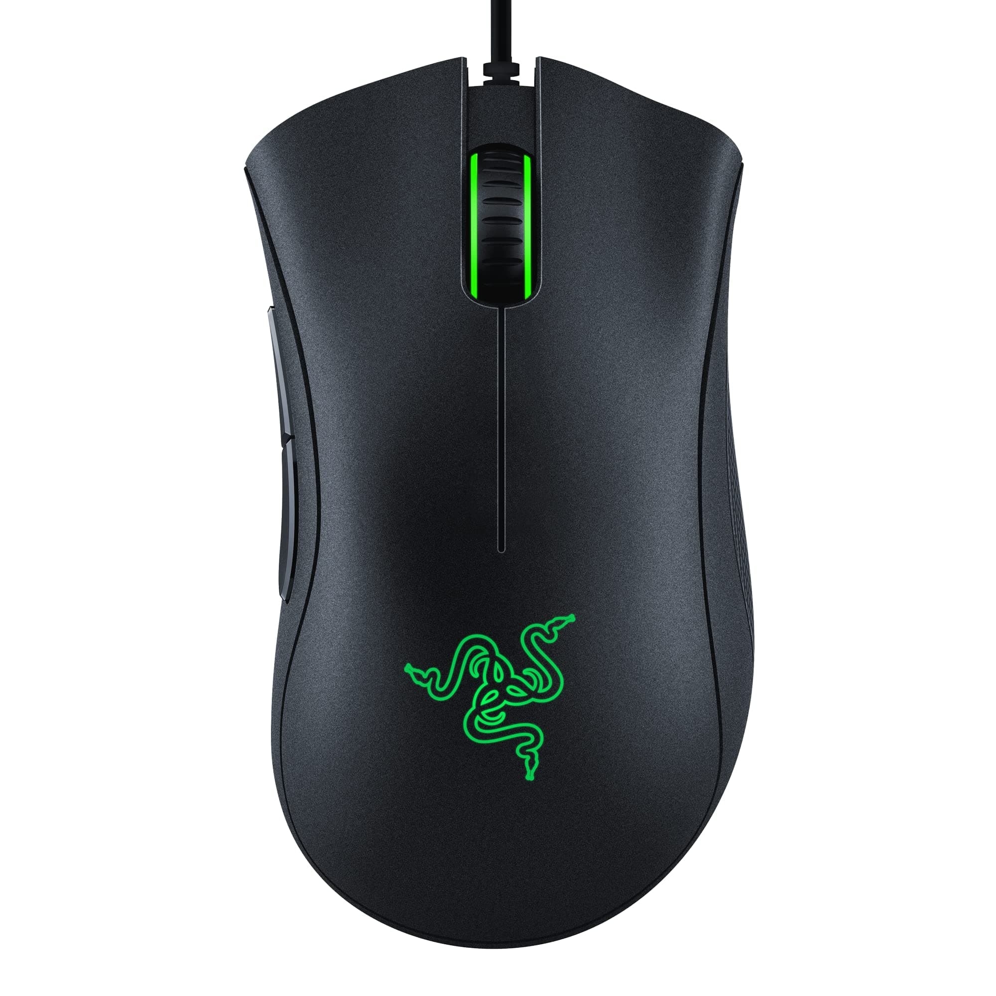 Razer DeathAdder Essential Gaming Mouse: 6400 DPI Optical Sensor - 5 Programmable Buttons - Mechanical Switch - Rubber Side Grips - Classic BlackECOLOGO