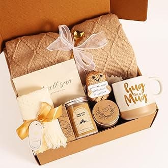 Get Well Gifts for Women Feel Better Gifts Baskets for Women After Surgery Sympathy gifts Self Care Package Cancer Care Gifts Sick Chemo Encouraging Pamper Comfort Wellness Hug In Box For Her