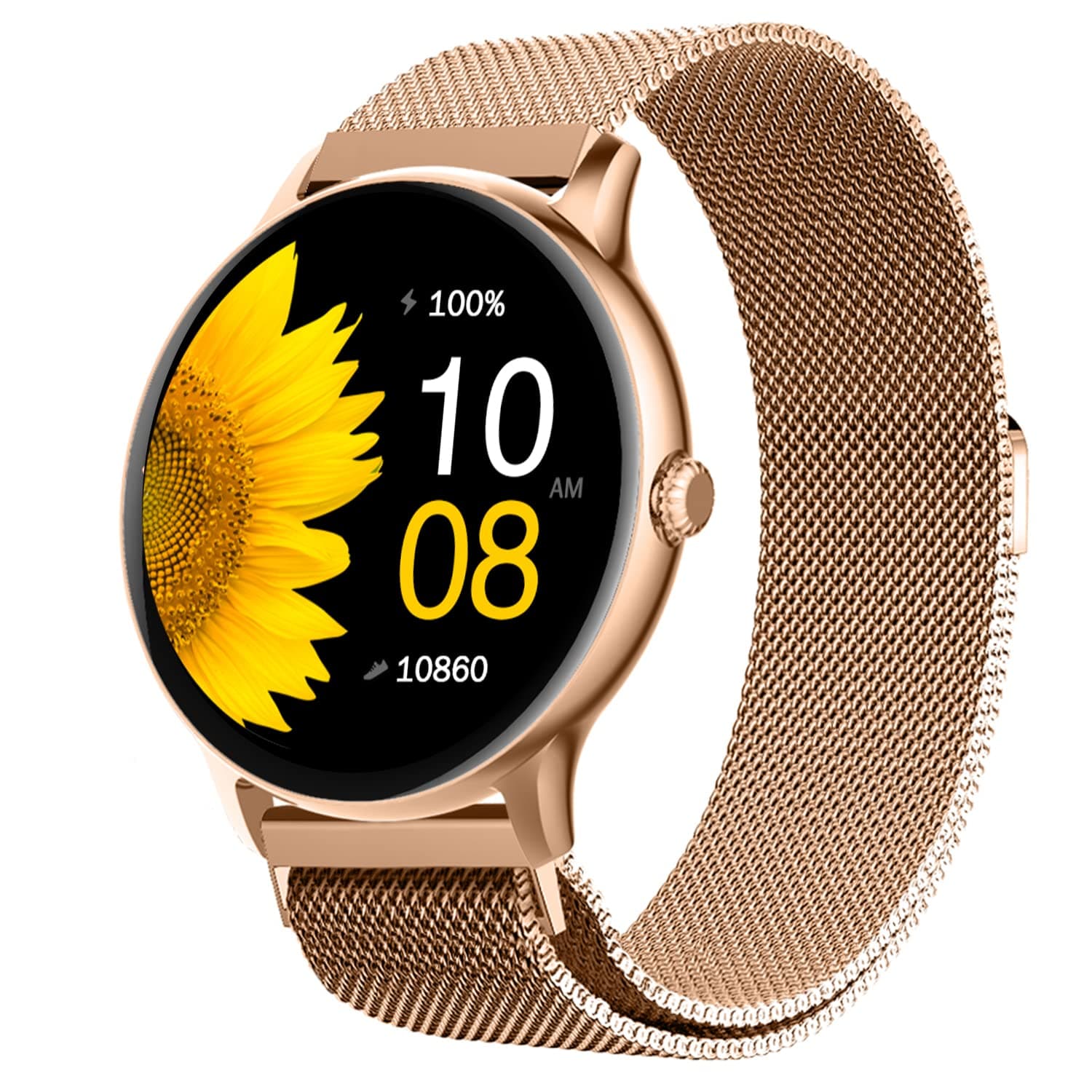 Phoenix Ultra Smart Watch 1.39" HD Display, Bluetooth Calling, AI Voice Assistant, 120 Sports Modes, IP67 Waterproof, SpO2 Monitor Smart Watch for Man & Woman - Gold