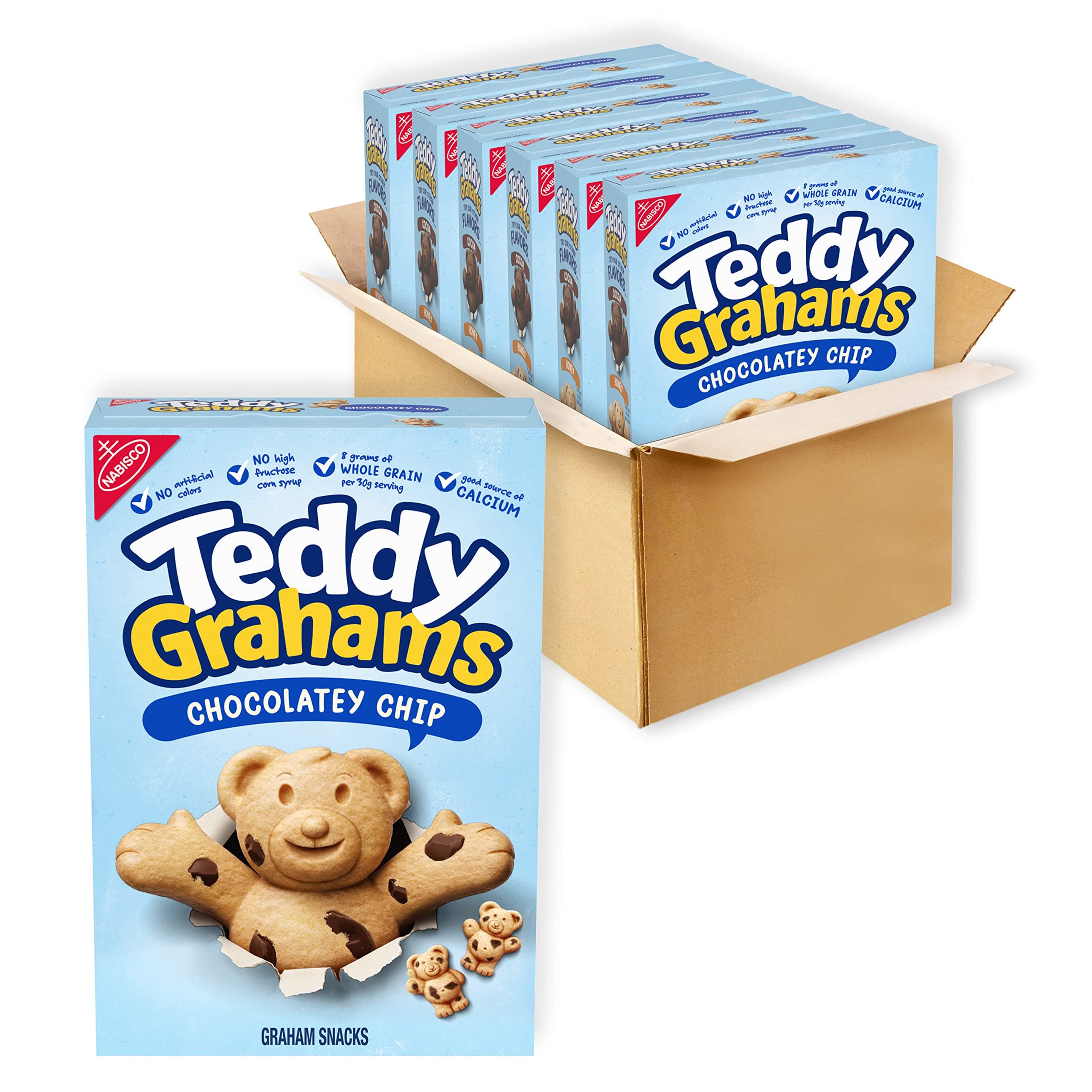 Chocolatey Chip Graham Snacks, 6 - 10 oz Boxes