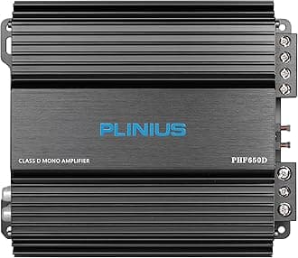 Audio Systems 1 Channel Car Amplifier - 600 Watts, Monoblock Class D Amp, 1-4 Ohm Stable, Mosfet Power Supply