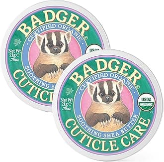 Certified Organic Cuticle Care- Soothing Shea Butter - .75 oz. - 2 Pack