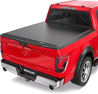 5.5FT Roll-Up Soft Vinyl Truck Bed Tonneau Cover Compatible for 2009-2025 2026 Ford F150 F-150 Short Bed On Top (67Inch)