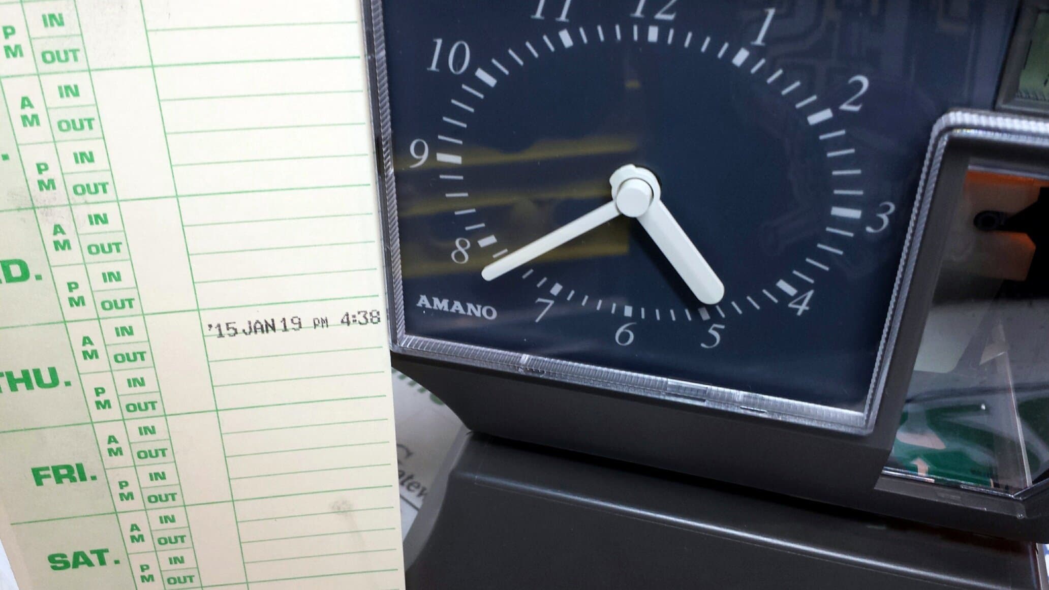 G&G Compatible Time Clock Ink Ribbon Replacement for Amano Pix-3000x Pix-55 TCX-11 Black, 3-Packs