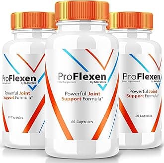 (3 Pack) ProFlexen Capsules, ProFlexen Advanced Joint Support Formula, ProFlexen Collagen Support Pills, All Natural Supplement for Healthy Joints, Official Pro Flexen Joint Reviews (180 Capsules)