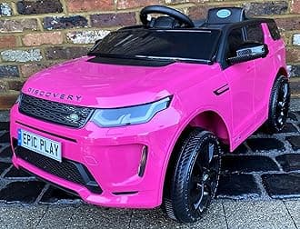 Jaguar Land Rover Ride on Car Discovery HSE Sport Licensed 12v Electric Battery Epic Play Kids Toy inlcudes remote control Pink
