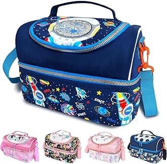 RLGPBONKids Lunch Bag,Insulated Lunch Box for Girls Boys,Lunch Bag Toddler Teen,School Daycare Cute Travel bags