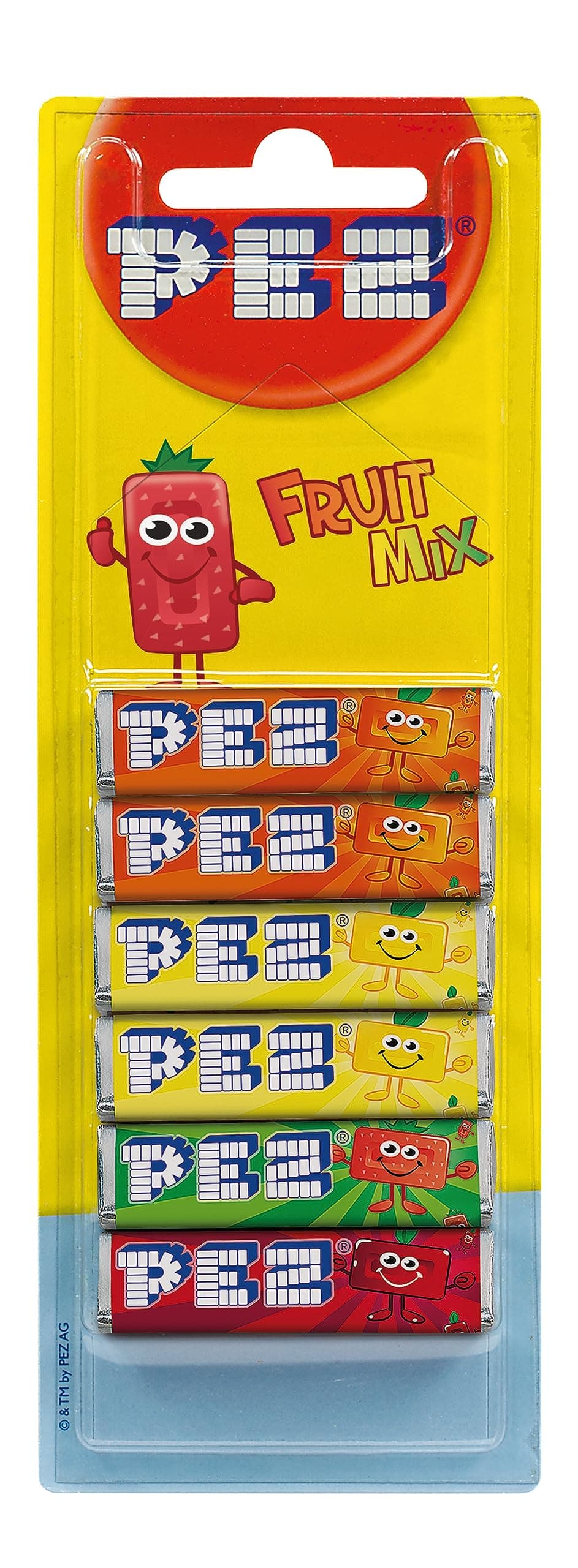 Refill Pack, Fruit Flavour Mix, Retro Vegetarian Gift Sweets, 6 x 17 g (Pack of 18)