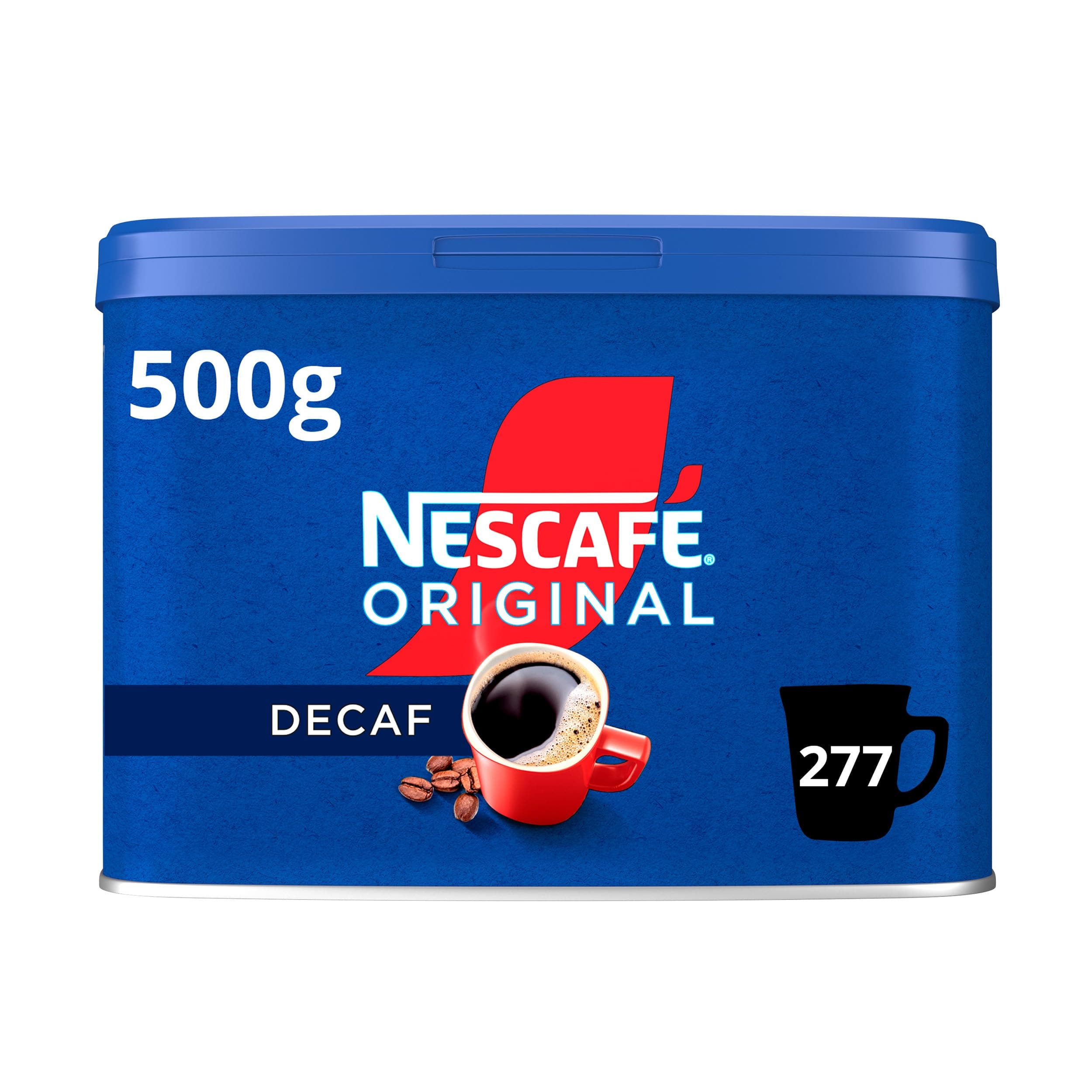 NESCAFÉ Original Decaf Instant Coffee 500g Tin