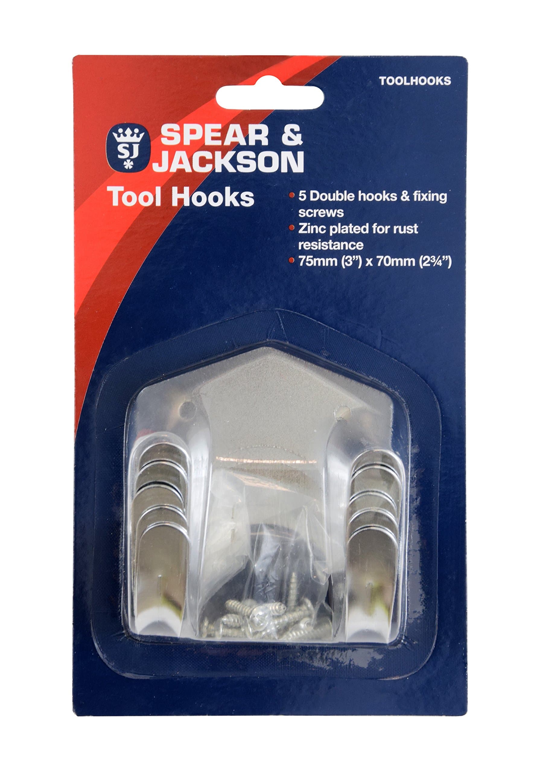 Spear & JacksonTool Hooks - Silver