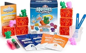 Elmer's Squishies Kids’ DIY Activity Kit, Create 4 Mystery Characters, 24 Piece Kit for Ages 6 and Up, Perfect for Stress Relief and Sensory Play