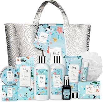 Mothers Day Gift for Mom, Gifts for Women - XXXL Bag Spa Gift Set for Mom, Bath and Body Gift Bag Set for Women, Spa Kit, Valentines Day Gift, Birthday, Christmas Gifts, Spa Bath Gift Set for Holiday