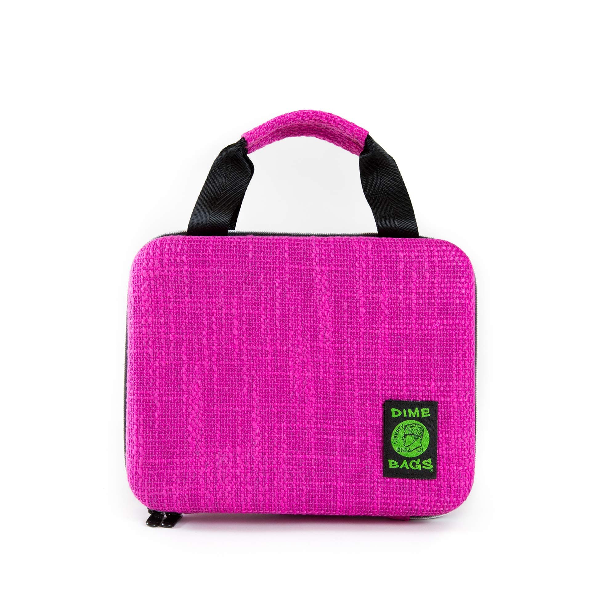 Hard Shell Suitcase - Hard Body Case, Padded Interior w/Heavy Duty Zipper (11 in) (Magenta)