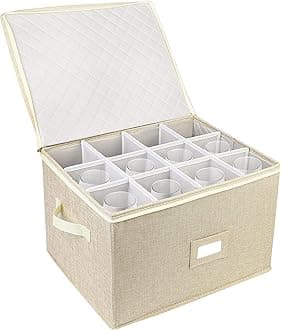 Stemware Storage Container for Moving