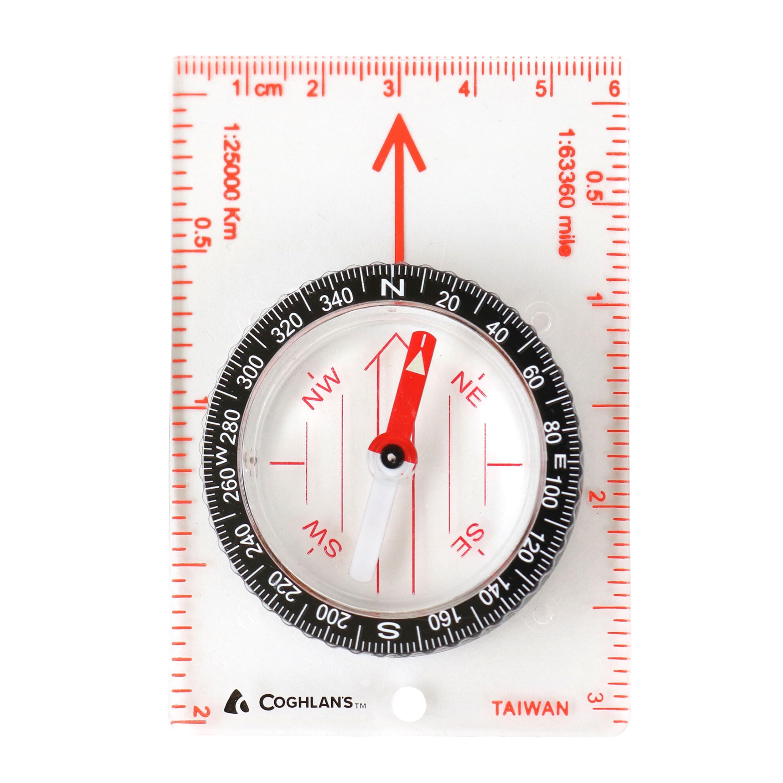 Coghlan’s Outdoor Compasses – Lightweight, Durable Navigation Tools for Hiking, Camping, Orienteering & Survival with Map, Wrist, Lensatic, LED, and Carabiner Options