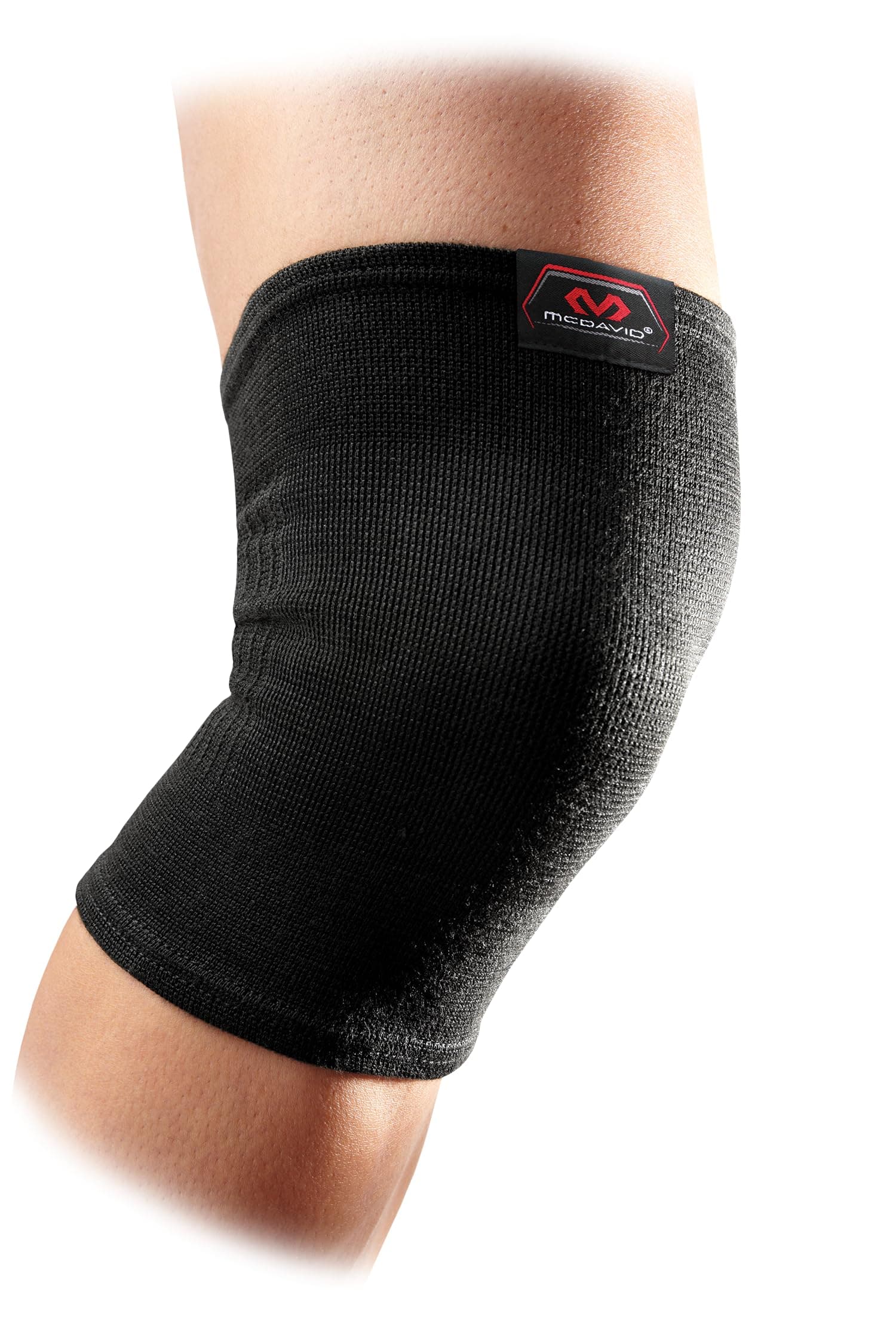 McDavid 510 Elastic Knee Support, Medium, Black, 510R-M