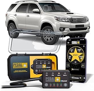 for Toyota Fortuner 2005-2015 Throttle Response Controller - Plug-and-Play, 4 Driving Modes, App Control, Off-Road Throttle Controller Performance Mods, Fortuner TRD Parts