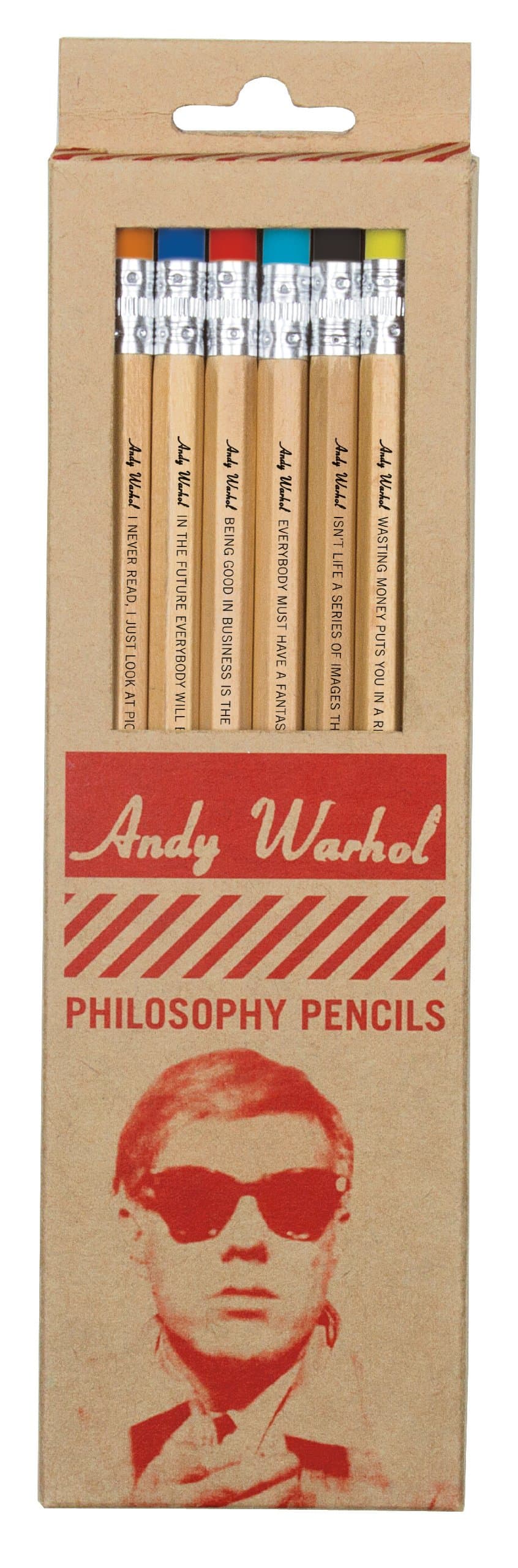 Warhol Philosophy Pencil Set