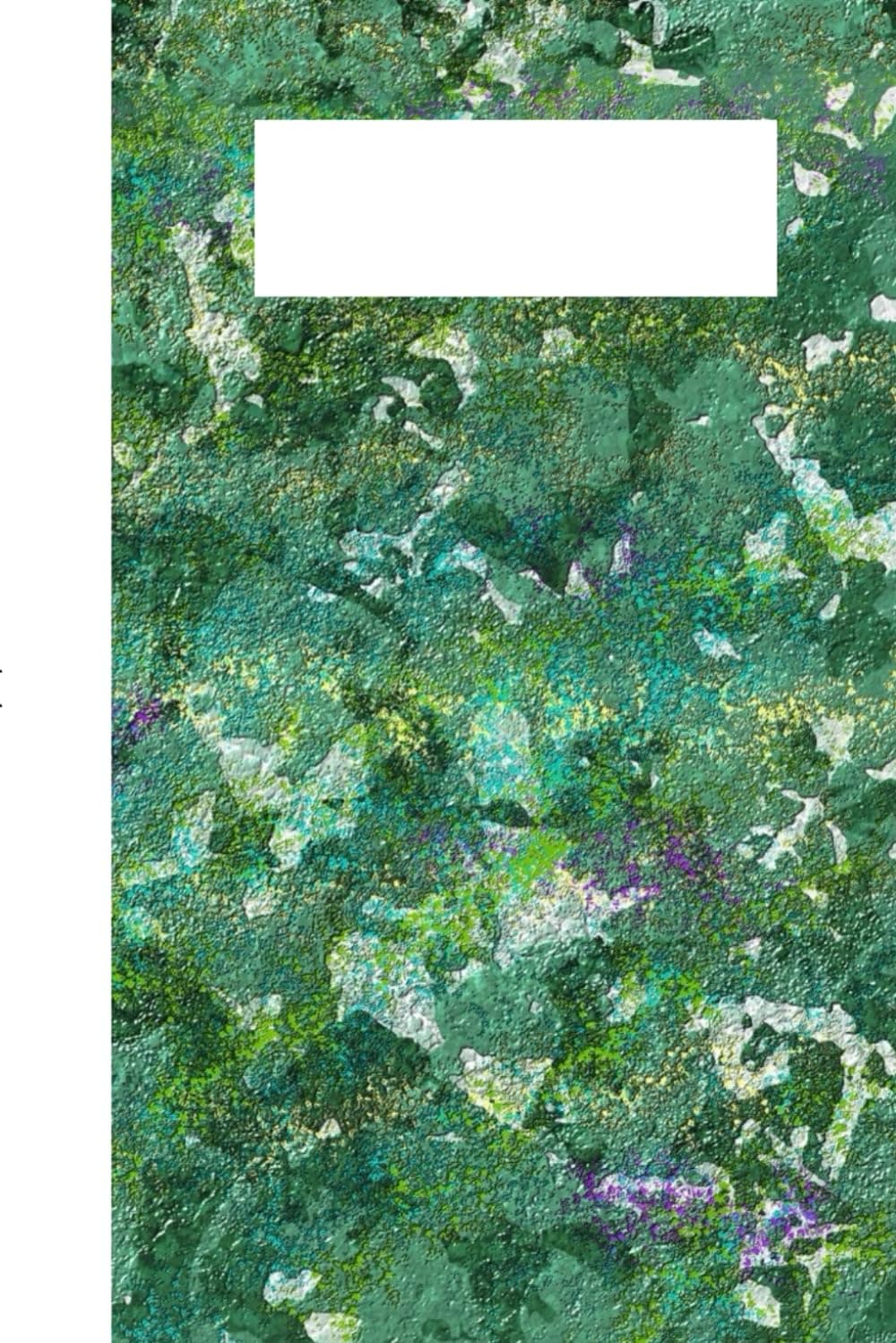 notebook: The green asteroid notebook