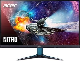 acer Nitro VG271U Pbmiipx 27" WQHD (2560 x 1440) IPS AMD Radeon FREESYNC Gaming Monitor, 144Hz, VESA Certified Display HDR400, DCI-P3, (2 x HDMI 2.0 Ports & 1 x Display Port), Black