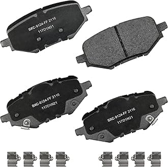 Premium SBC2116 Ceramic Rear Brake Pads for Honda Clarity 2021-2017