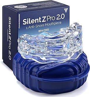 Itus Mouthguardz Silentzpro 2.0 - Anti Snoring Mouthpiece Fully Adjustable Mouth Guard For Professional Patented Snore Guard, & Grinding Solution
