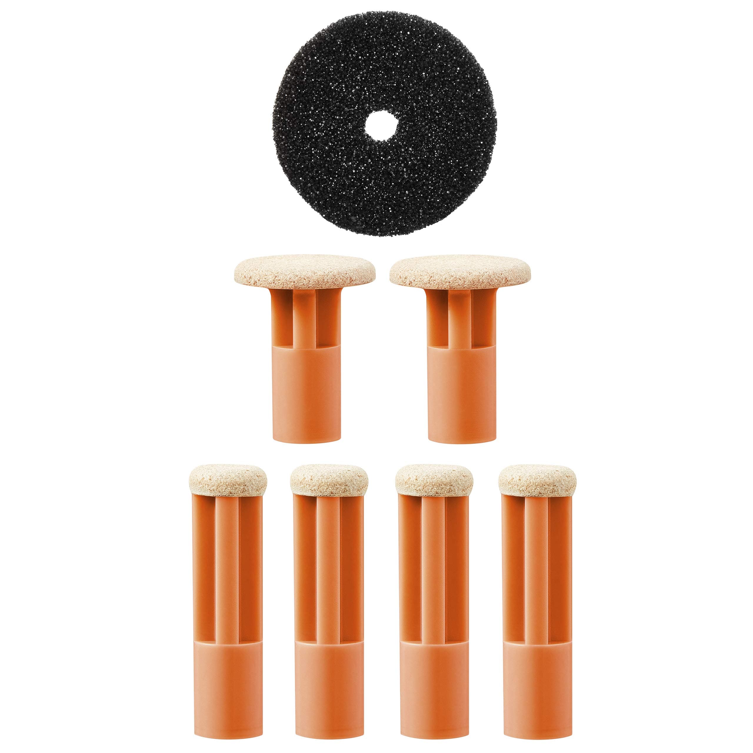 Personal Microderm Replacement Discs- Includes 6 Discs and 1 Filter - For Use With Classic, Plus, Pro, Man, and Elite
