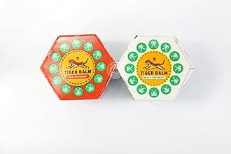 Tiger Balm 1 x Red & 1 x White 2 Jars - 9ml