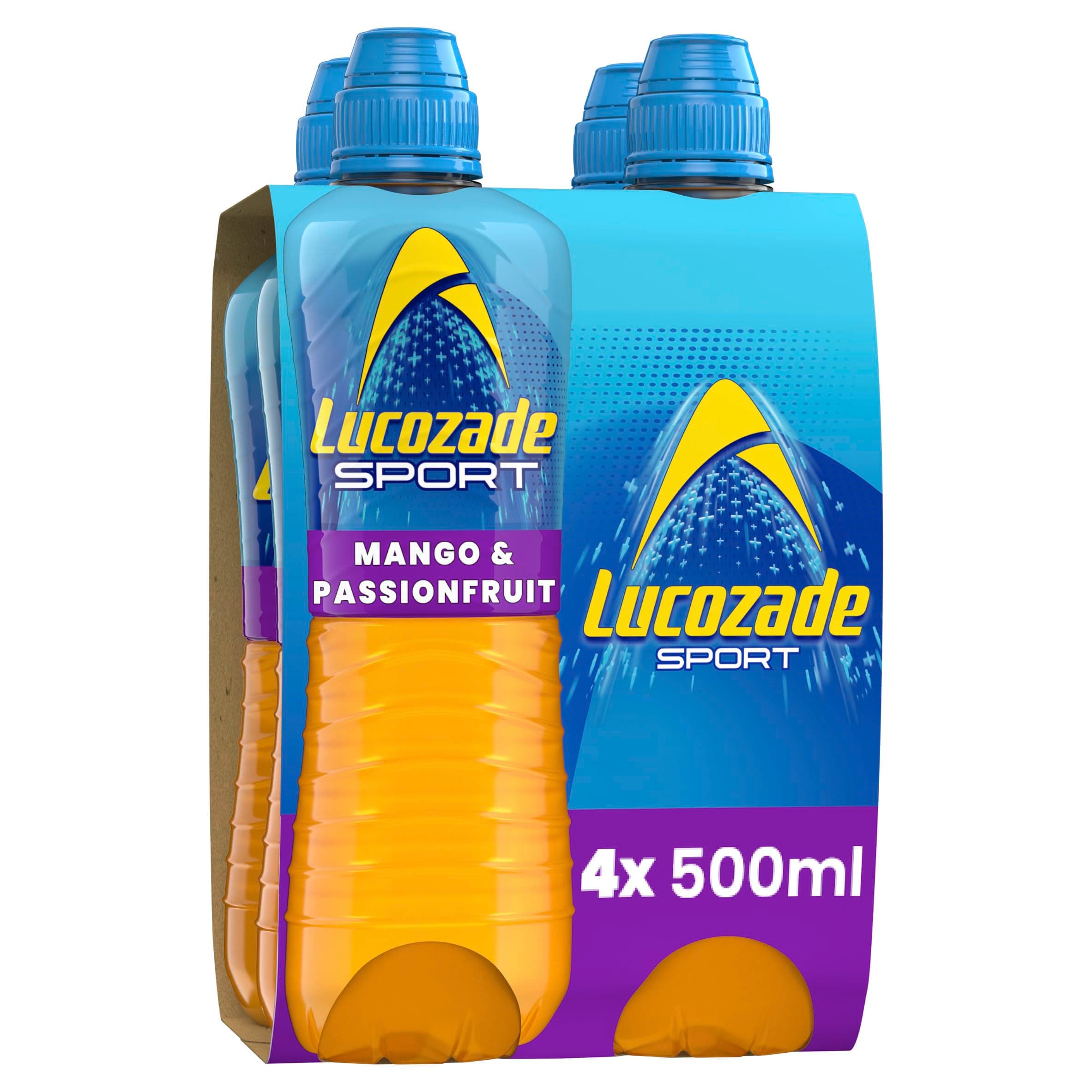 Sport Body Fuel - Mango and Passionfruit 4x500ml| Isotonic sports drink, with Electrolytes and Vitamin B3 | Still | Bursting with Flavour