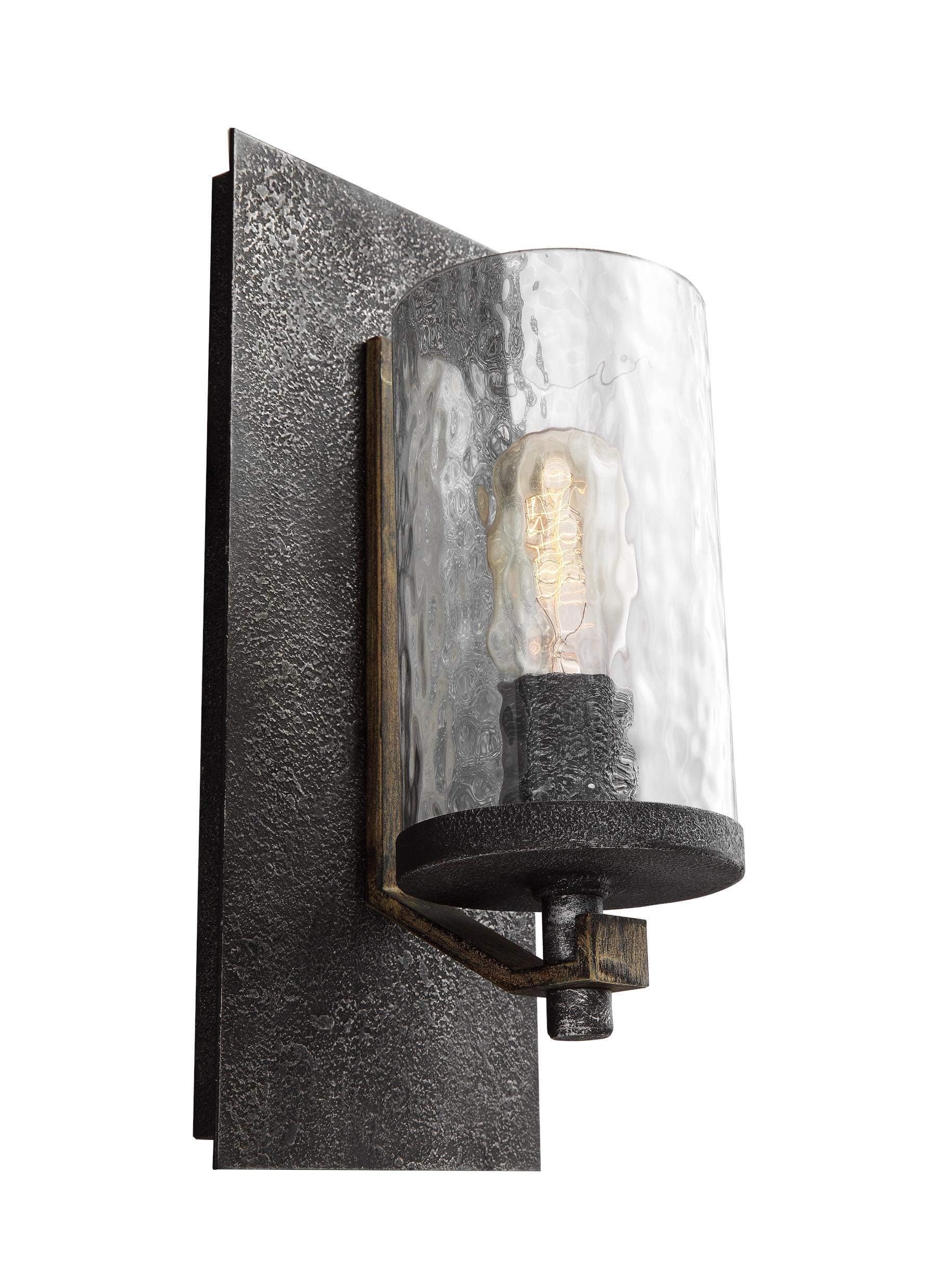 FeissLighting-Angelo-One Light Wall Sconce in Rustic Style-5.5 Inch Wide by 13 Inch High