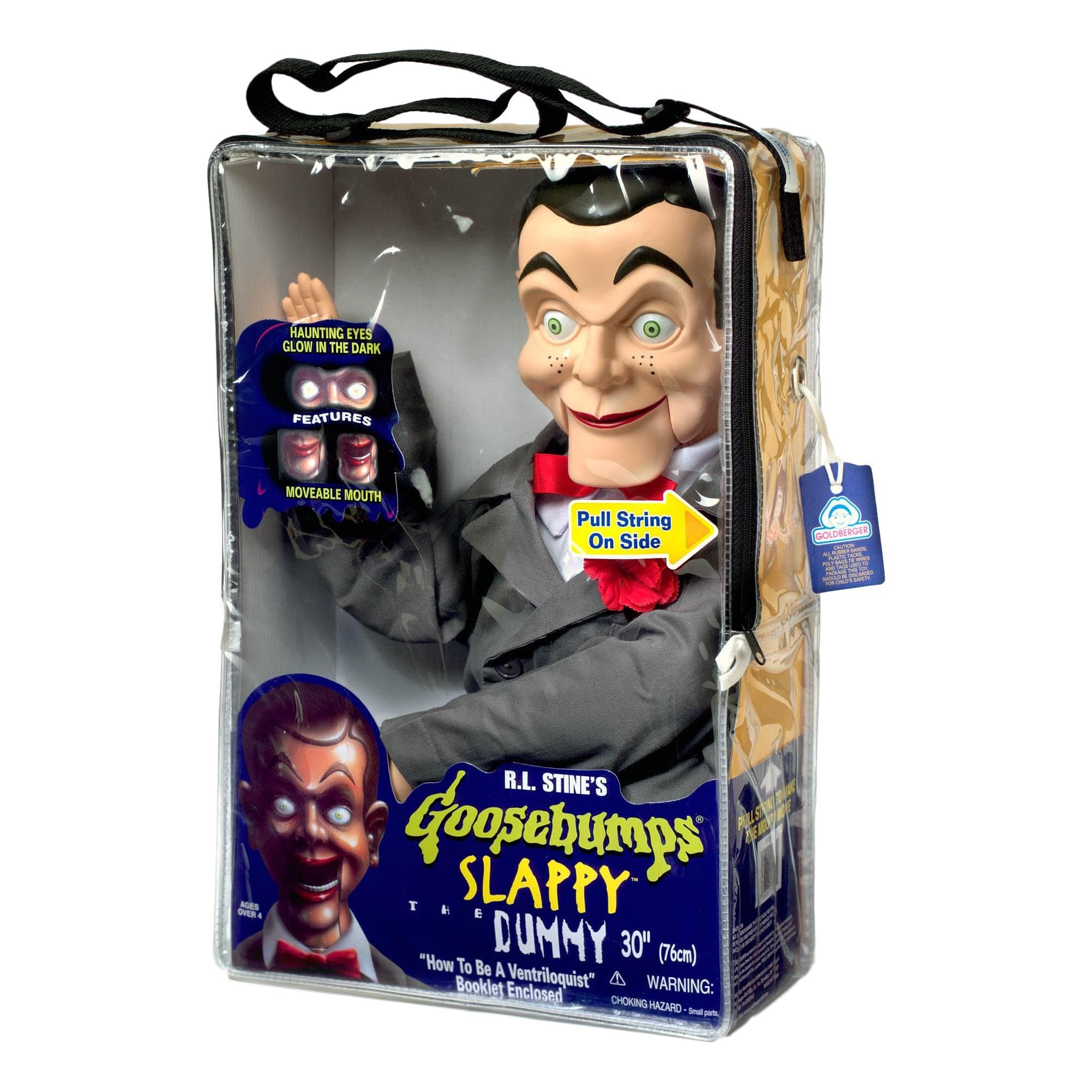 Goldberger Slappy Ventriloquist Doll - Dracula Themed, 17.7" Multicolor Vinyl Toy Figure for Ages 3+