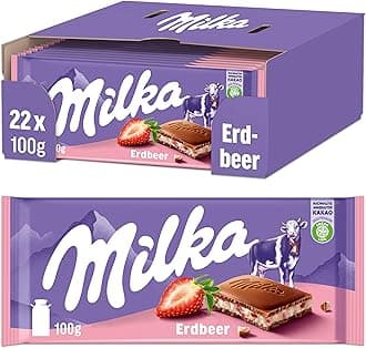 MilkaStrawberry Yoghurt Chocolate – 3.2oz