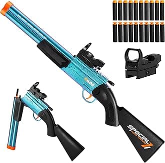 Soft Bullet Toy Guns Pistol Shotgun Foam Dart Blaster Sniper Rifle Boys Girls...