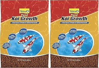 TetraPond Koi Growth 4.85 Pounds, Soft Sticks, Pond Fish Food (Pack of 2)