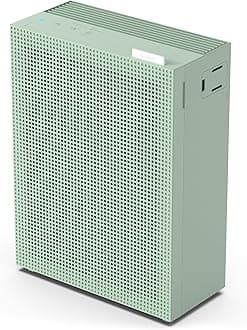 COWAY Air Purifier for Home Bedroom, ECARF Quiet Mark Certified, 20 dB Sleep Mode, easy pull-out washable pre-filter for less mess, for allergy, smoke, pollen, pet, air purifiers, Airmega 150, Green