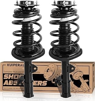 172307 Pair Front Suspension Struts Complete Assembly Shock Absorbers w/Coil Spring Compatible for 2006-2012 Toyota Camry Avalon Lexus ES350