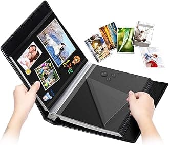 Photo Album Self Adhesive 60 Black Pages