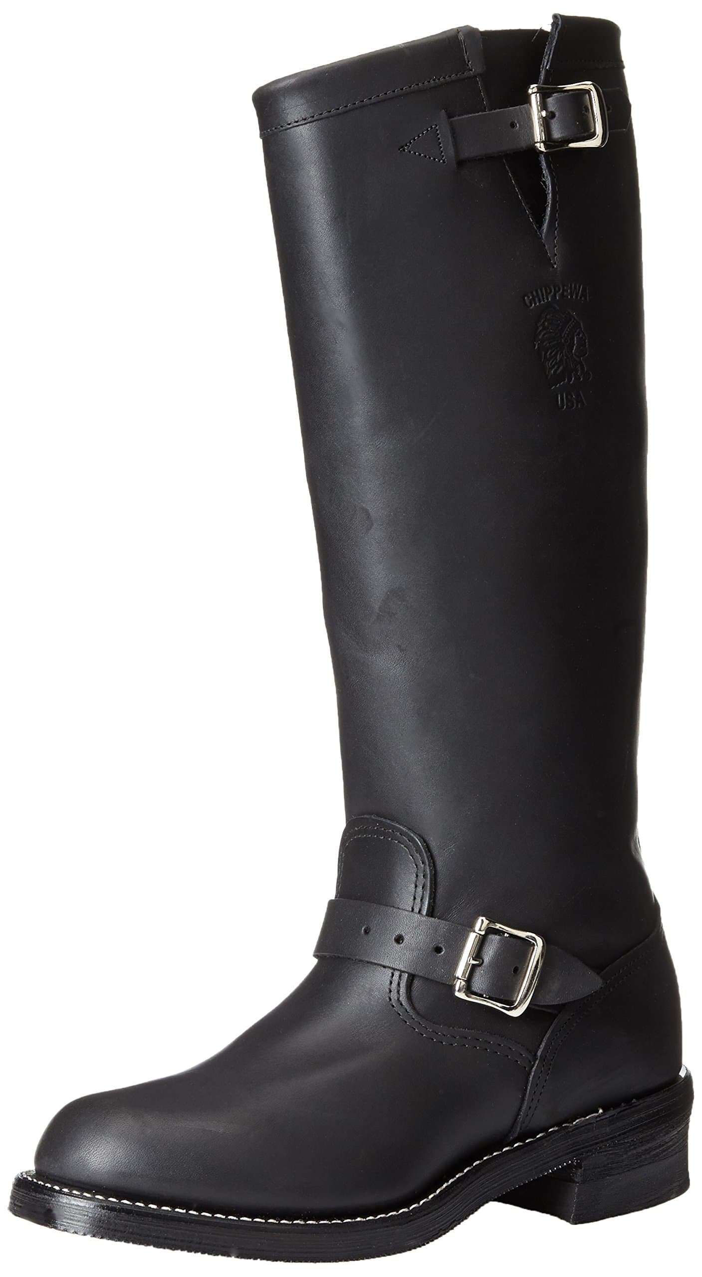 Chippewa Men's 17" Black Odessa Engineer Boot-M