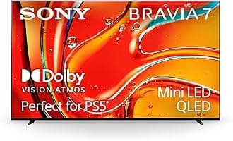 BRAVIA 7 85 Inch, Mini LED XR QLED, Perfectly balanced for movies, PS5 gaming & sports, 4K HDR Smart TV, Google TV), 2024 UAE Model