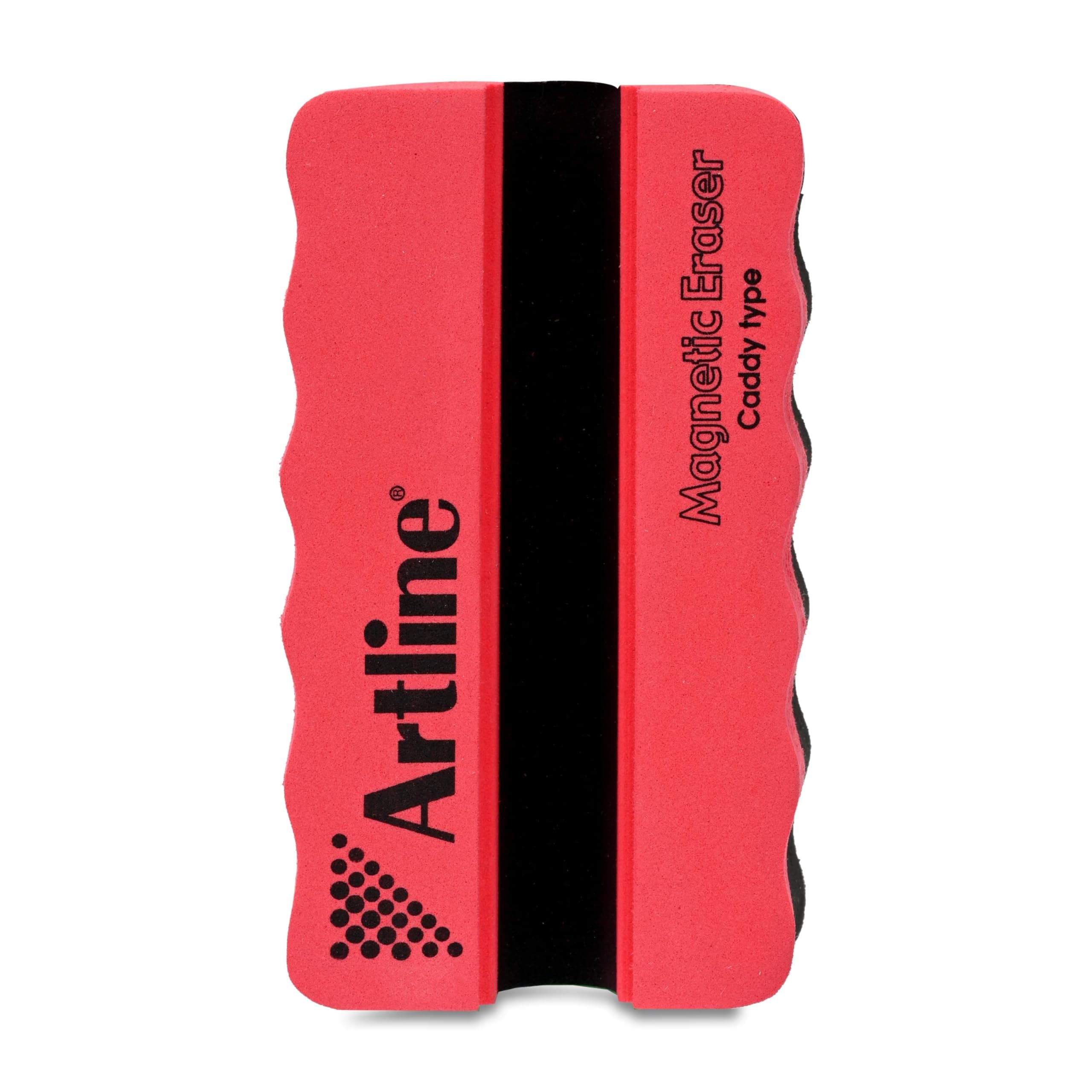artline Caddy Type Magnetic Board Eraser, White