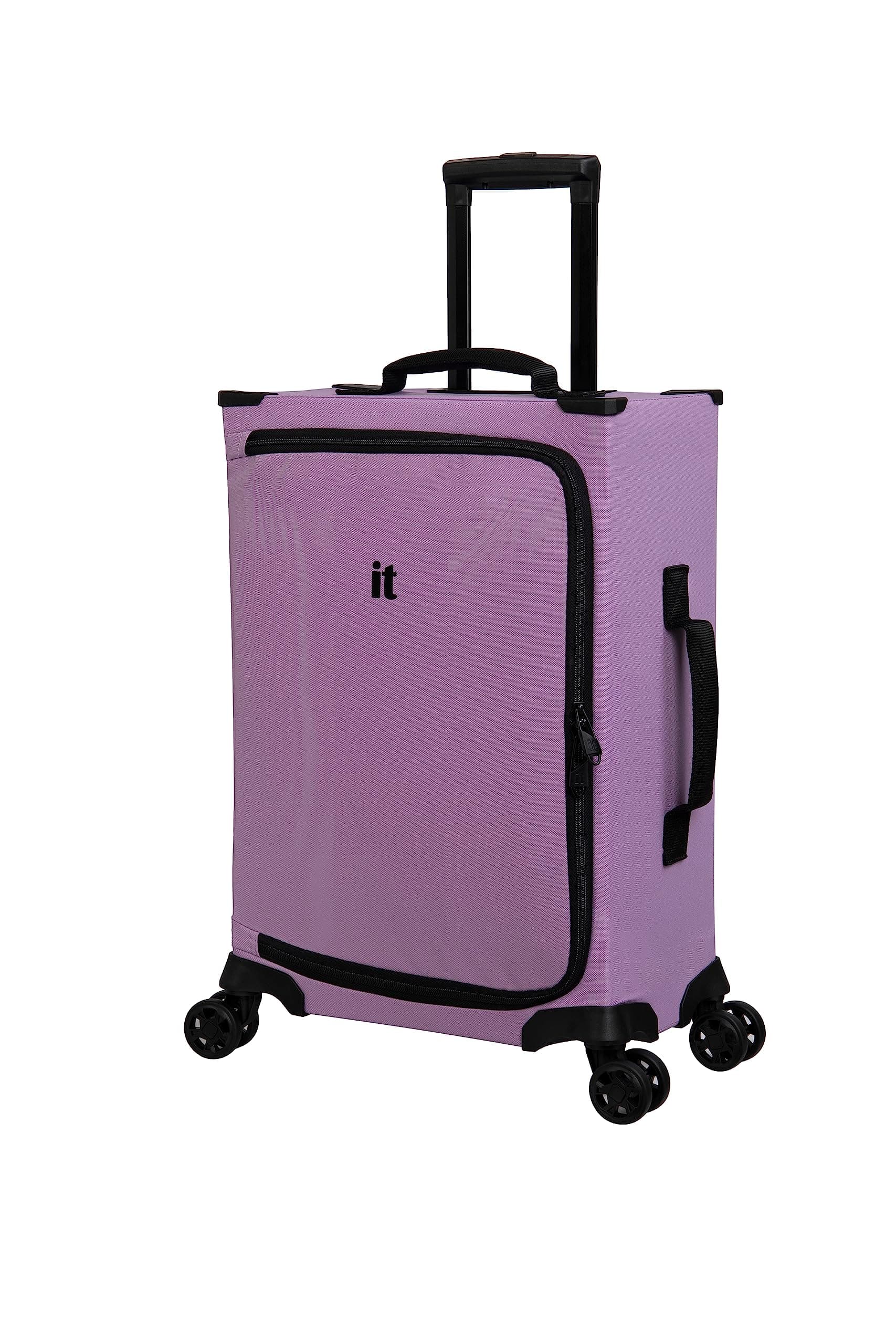 it luggageMaXpace 22" Softside UltraLight Carry-On Spinner, Lavender