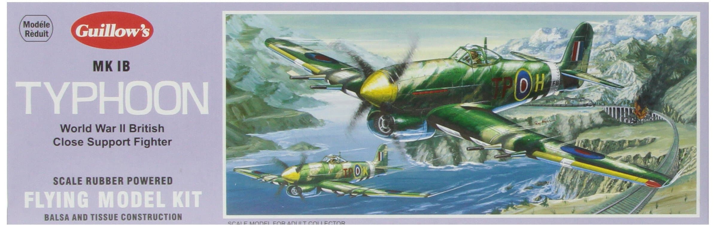 Guillow's Hawker MK 1B Typhoon Model Kit