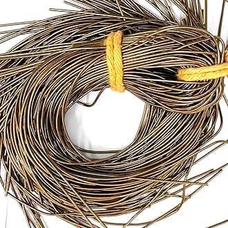 French Wire for Jewellery Making and Embroidery Purpose,1MM, Smooth Finish, Antique Golden Color(100 Gram)