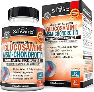 Glucosamine MSM, Chondroitin Anti Inflammatory Gluten-free Supplement