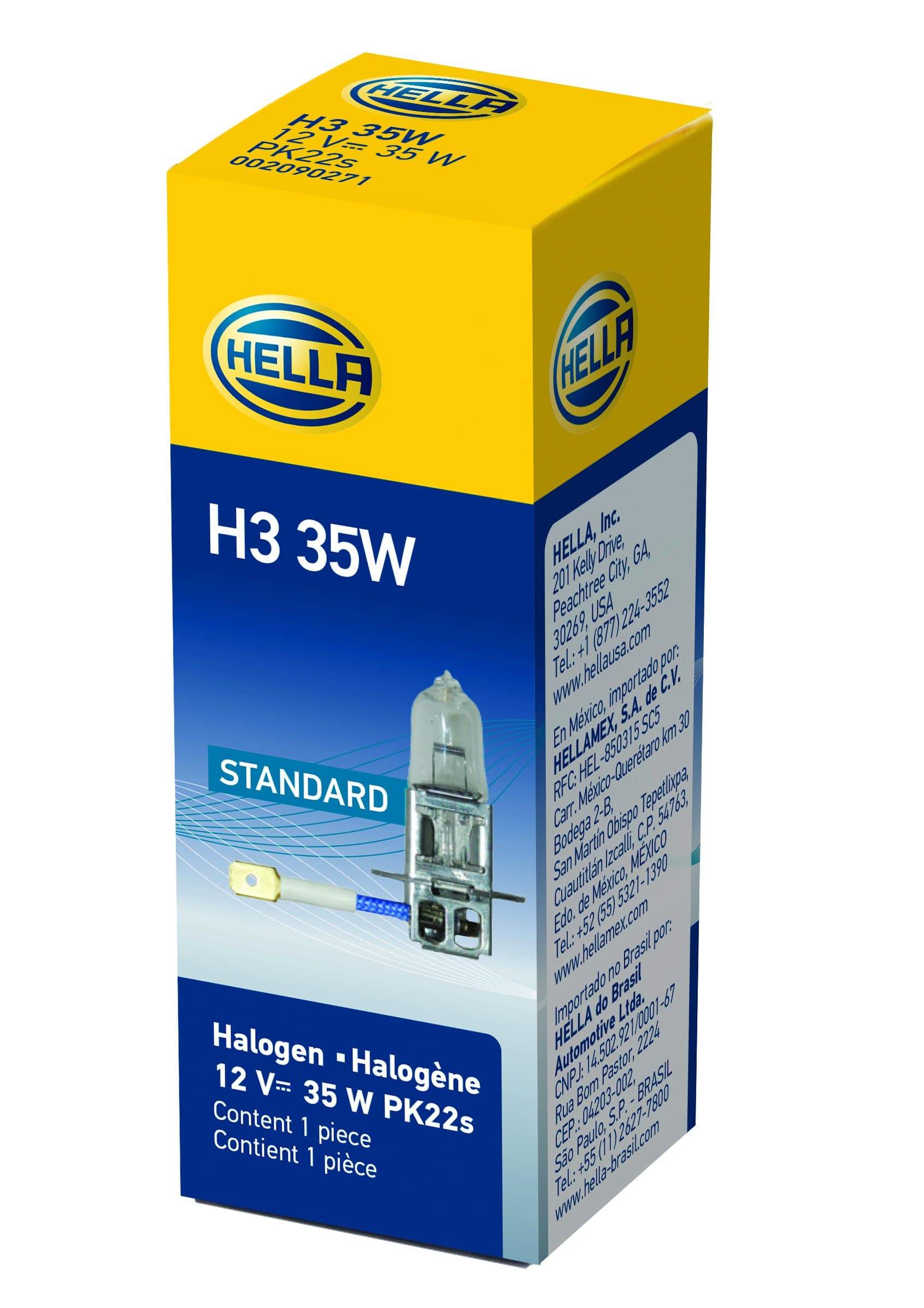 H3 35W Standard Halogen Bulb, 12 V