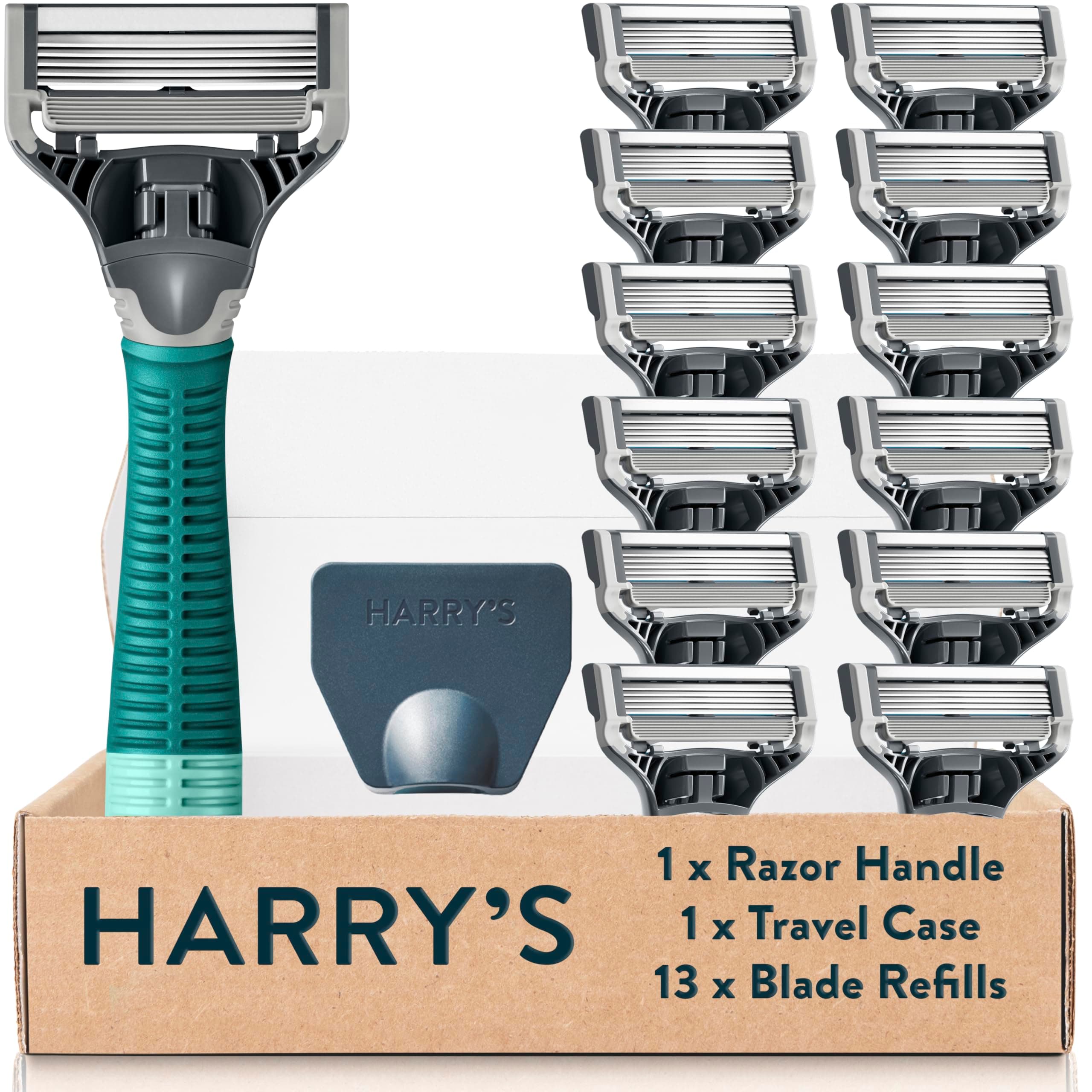 Original Value Pack, Includes Weighted Handle and 13 Razor Blade Refills
