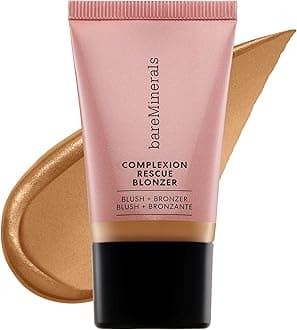 bareMinerals Complexion Rescue Liquid Blonzer – Blush + Bronzer Hybrid, Buildable Gel-Cream for a Sun-Kissed Glow, Vegan (Kiss of Spice)
