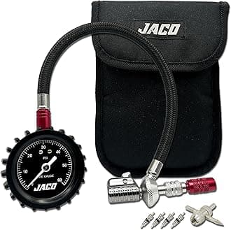 JACO Lightning RX4 Tire Deflator with Gauge | Rapid Quick-Connect Off Road 4x4 Air Down Tool